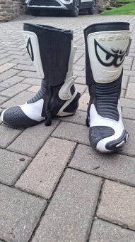 Moto kožená súprava BERIK + topánky - 7