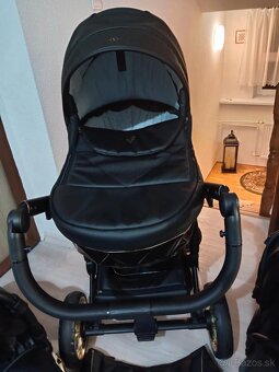 Kočík Junama S Class čierno zlatý - 7