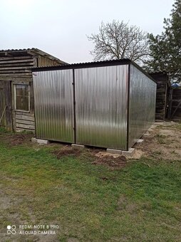 Plechová garáž 3x5m - 7
