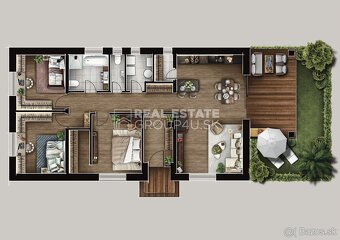 VÝHODNÁ PONUKA: 4 IZ BUNGALOV S POZEMKOM 1000 M2 - 265 000.- - 7