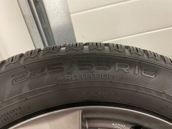 Alu disky 5x114,3 r18 + zimne Nokian 225/55/18 - 7