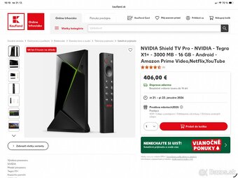 NVIDIA SHIELD TV PRO (2019) NOVÝ KUS - 7