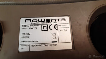 Predám vysavač Rowenta model: RO6477A funkčný. - 7