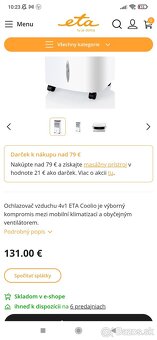 Ochladzovač vzduchu ETA Coolio 0568 90000 biely - 7