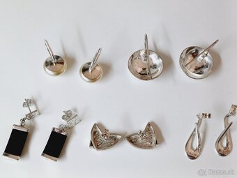 Krasne strieborne naušnice - 7