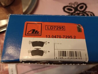 Brzdové platničky doštičky ATE keramické - 7