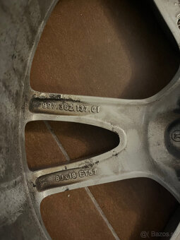 Porsche Carrera IV kolesa 5x130 8J x 18 ET57 a 10.5J x 18 ET - 7