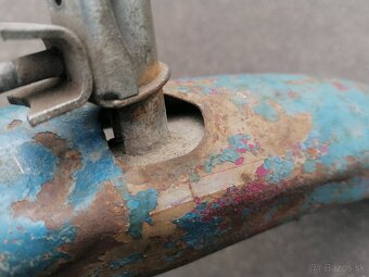 Predám predný blatník a brzda na starožitný bicykel - 7