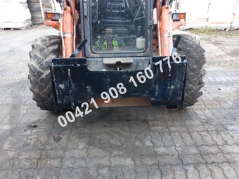 Predám adaptér JCB qfit / EURO traktor, čelný nakladač... - 7