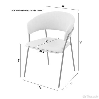 Jedalenské stoličky ALICE - TOP - 7