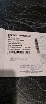 Detsky bicykel kross level jr 6.0 27.5" - 7