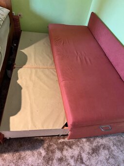 Rozkladací gauč 190x 70 - 7