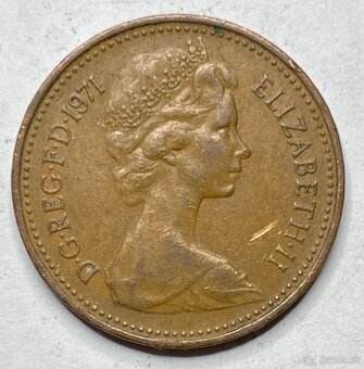 Predám ֍ mince VEĽKÁ BRITÁNIA (M.2024.609.)💥 LOT 4 - 7