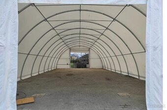 Oblúková plachtová hala šírka 6 / 9 m - 7