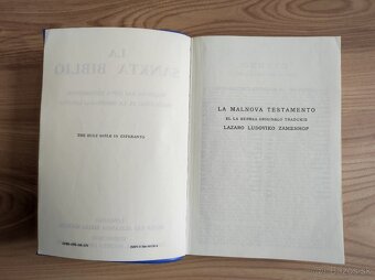 Biblia v Angličtine a v Esperante - 7