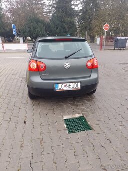 VW golf 5 - 7