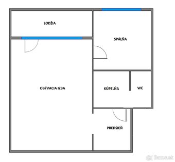 Moderný 2i byt s lodžiou a klimatizáciou po rekonštrukcii - 7