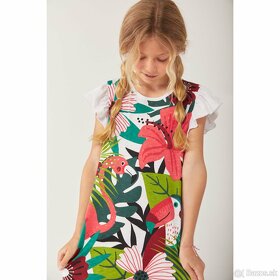 Dievčenské letné šaty BOBOLI v.110 s visačkou...5rokov - 7