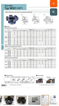 Celna freza Sumitomo WGC 4100 RS,Ø 100 - 7