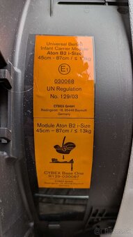 Autosedačka CYBEX Aton B2(0-13 kg) - 7