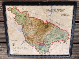 Historická mapa okresu Bratislava - 7
