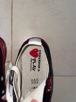 CONVERSE X COMME DES GARÇONS PLAY CHUCK TAYLOR 70 LOW - 7