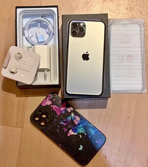 iPhone 11 Pro Midnight Green BATERIE 100% TOP - 7