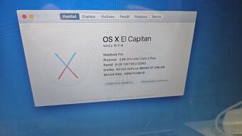 Väčší 15-palcový Macbook Pro 2009 - plne funkčný - 7