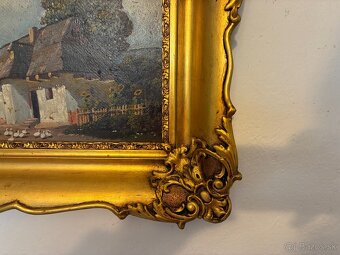 Olejomaľba na doske 2 - 7