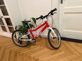 Detský bicykel woom 4, 20", červeno-biely - 7