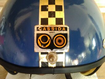 Stará detská moto prilba CASSIDA sport - 7