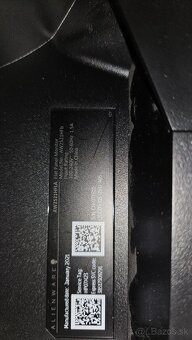 Predám herný PC monitor Dell Alienware 25" lunar light - 7