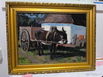 János Viski - olejomaľba - 7