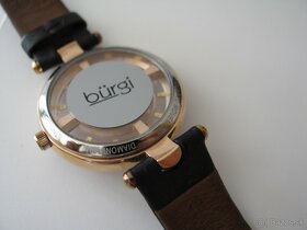 BURGI hodinky so 4 DIAMANTMI , PC 495 USD Nové - 7