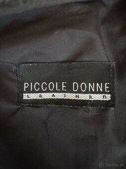 Čierna kožená bunda veľkosti S - 7