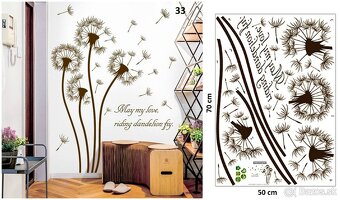 Dekoračné nálepky na stenu 2 - 7