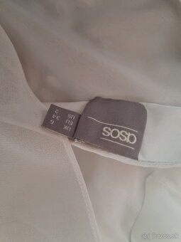spoločenské biele zn.Asos 34 - 7