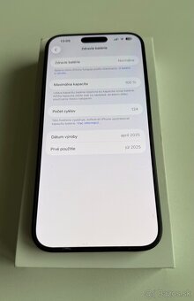 iPhone 16 Pro Max 256 GB záruka 7/2027 - 7
