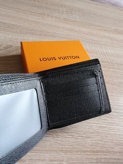 Louis Vuitton black flower pánska peňaženka (možná dohoda) - 7