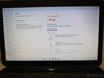 Predám HP 250 15.6” notebook s SSD - 7