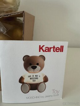 Nová zlatá stolová lampa Kartell - 7