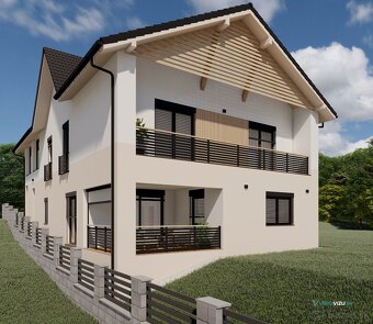 3D vizualizácia fasády domu na mieru - 7