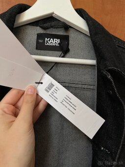 Karl Lagerfeld unisex riflova bunda originál - 7