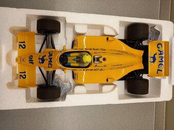 F1 LOTUS HONDA 99T MONACO 1987 AYRTON SENNA MINICHAMPS 1:18 - 7