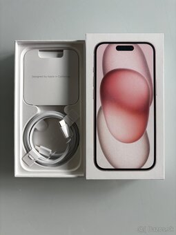 Apple iPhone 15 128GB Pink - ako nový - 7