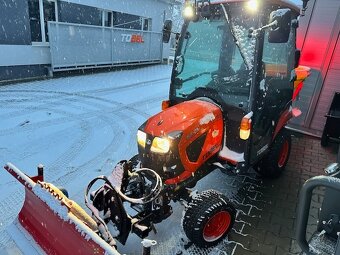 Predám traktor Kubota BX231-zimný set - 7