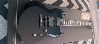 Predám elektrickú gitaru ESP Standard Viper Black 2009 - 7