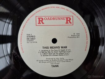 Lp TANK - This Means War - 7
