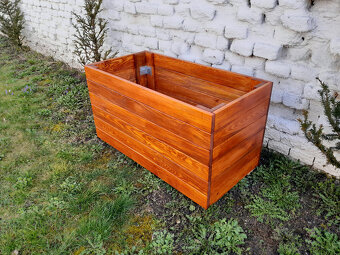 3 x Drevený vyvýšený záhon 100 x 50 x52 cm - 7