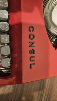 Kufrikový písací stroj Consul 231.3 po servise - 7